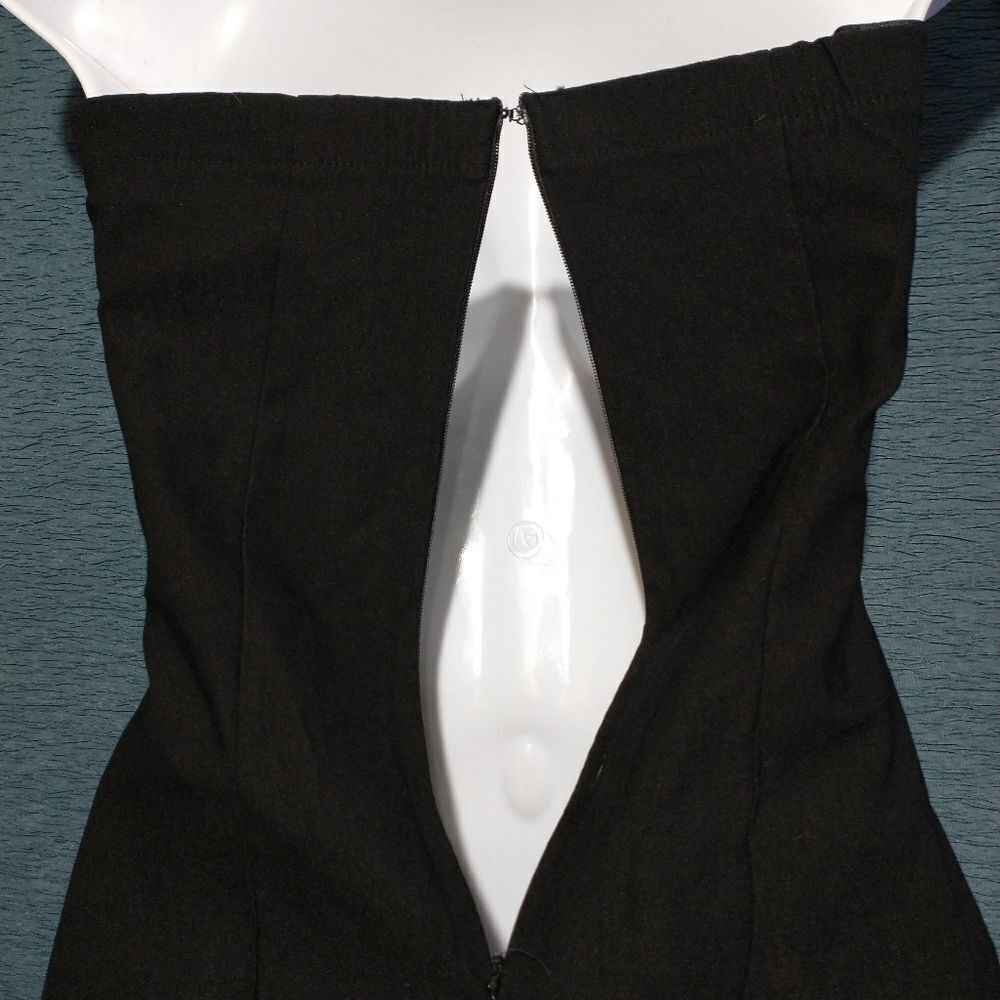 Snap stretchy strapless minidress size small - Picture 4 of 5